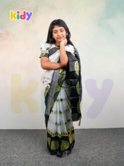 বেবি রেডি কাতান শাড়ি ( code 18)