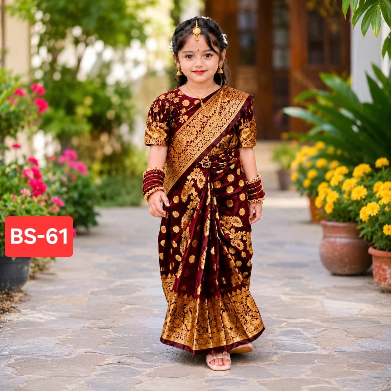 Baby Ready Saree